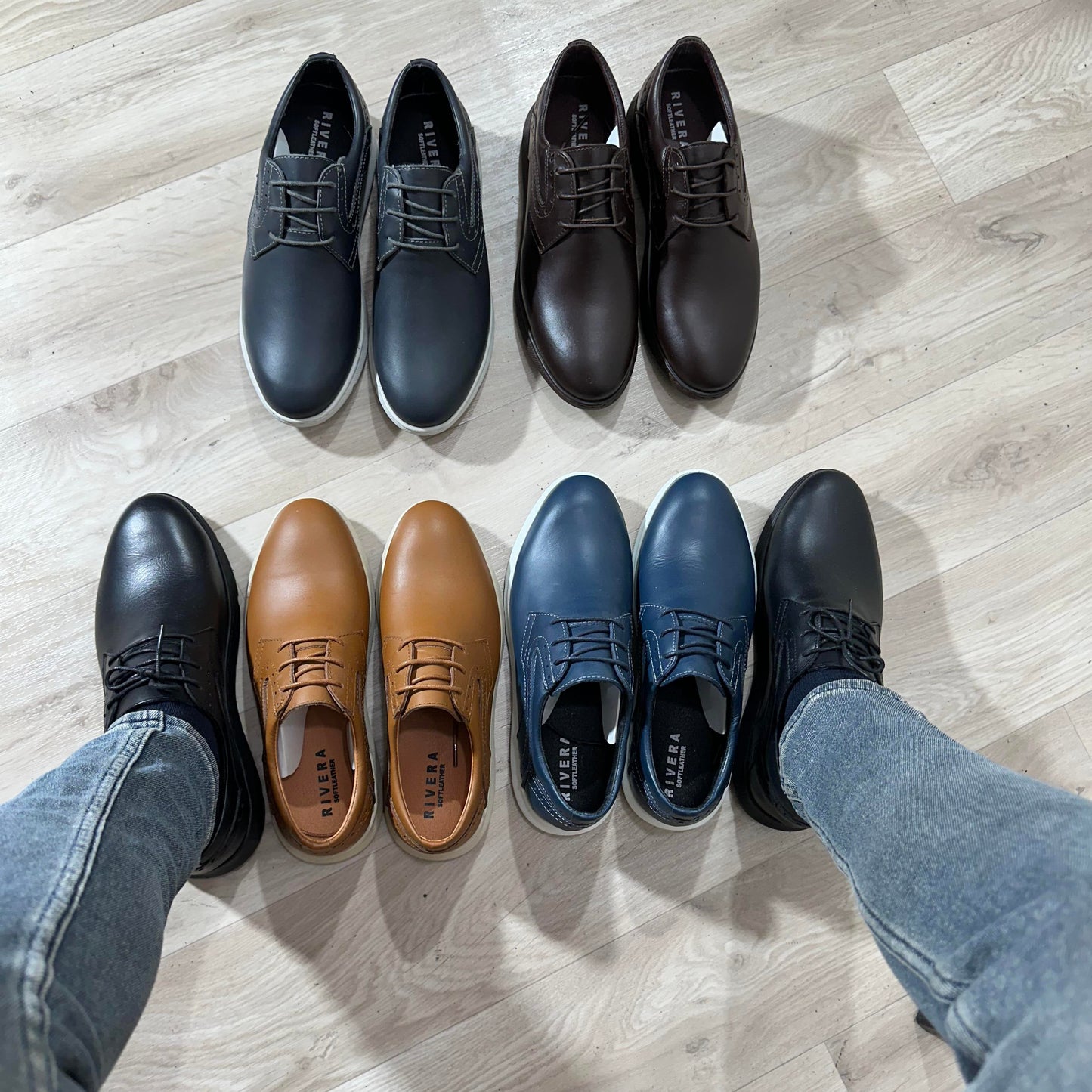 SOFTWALK DERBY ORTHOPIDIQUE EN CUIR