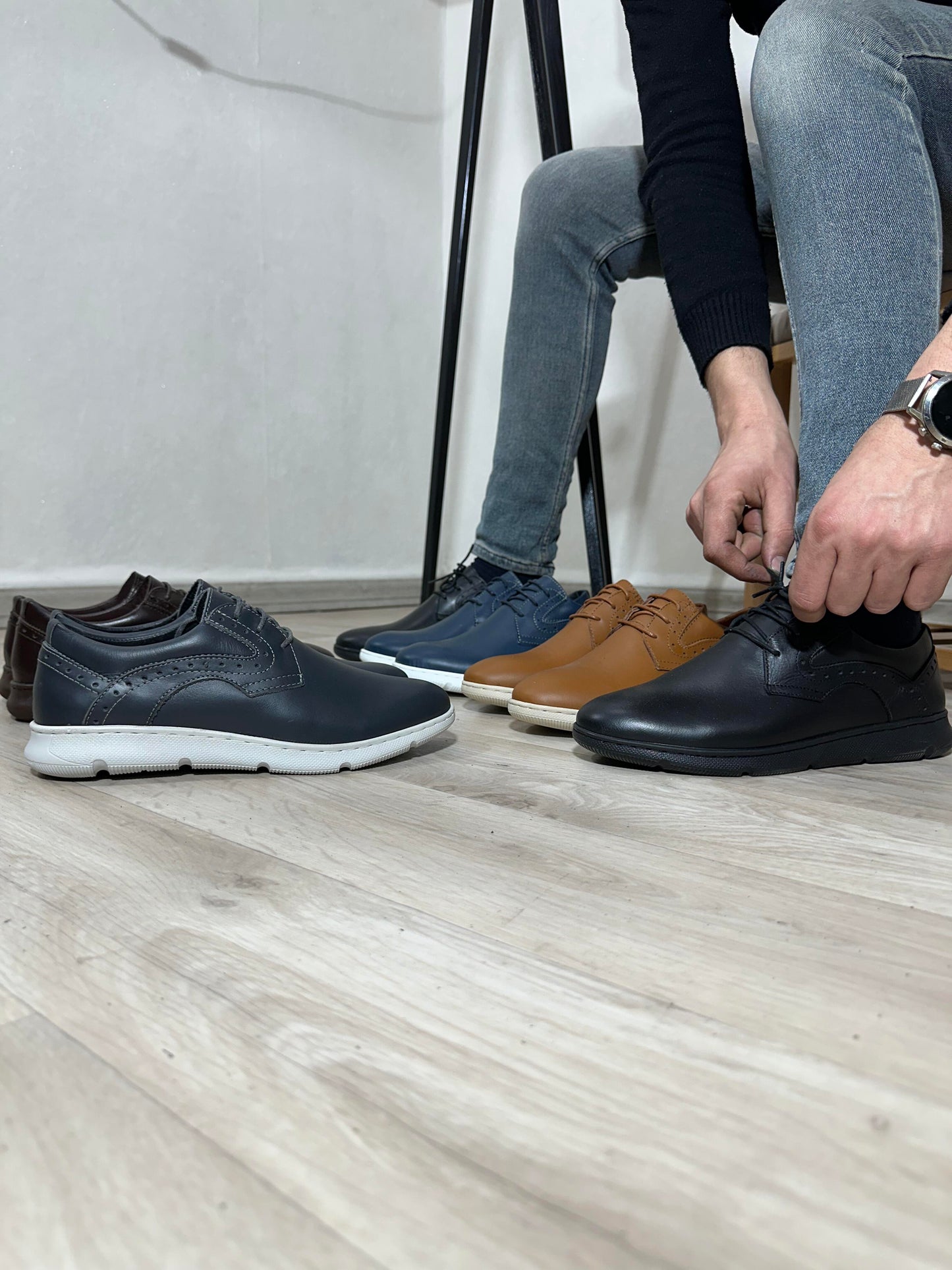 SOFTWALK DERBY ORTHOPIDIQUE EN CUIR