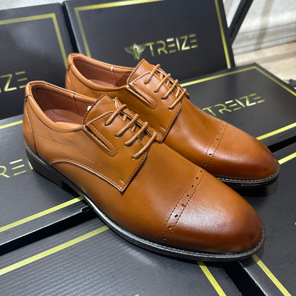 Chaussure Derby MORESQUE en cuir véritable