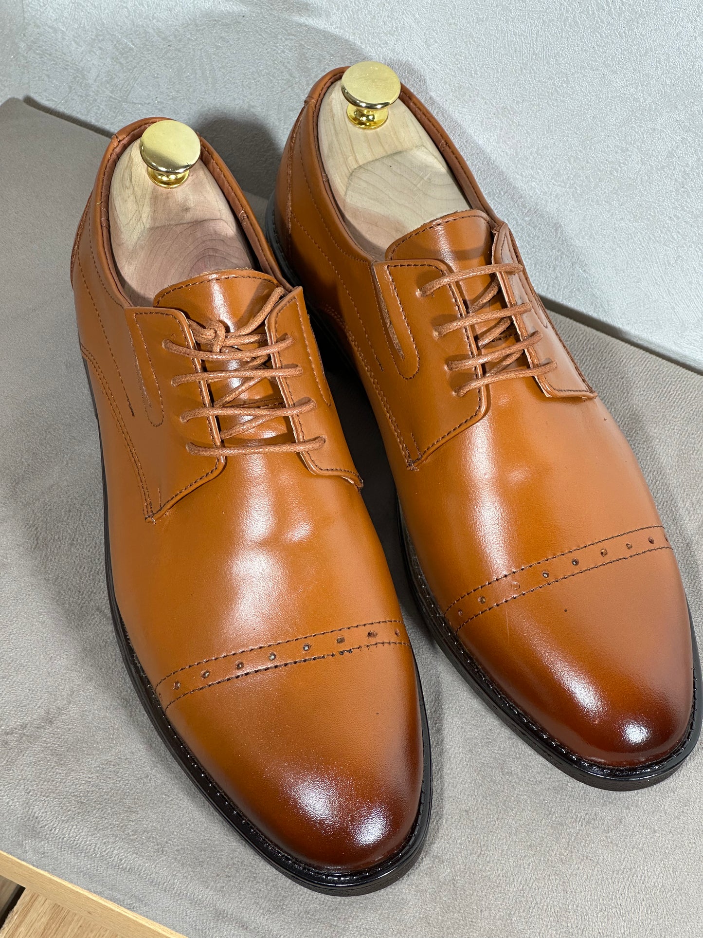 Chaussure Derby MORESQUE en cuir véritable